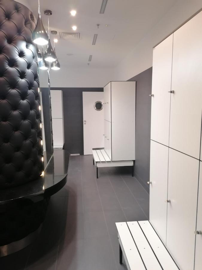 Szczecin Hanza Tower Apartment-Basen Ngoại thất bức ảnh