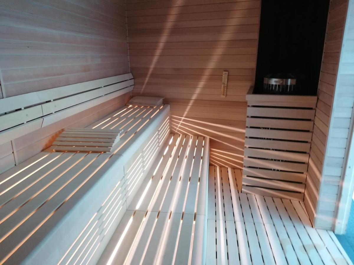 Szczecin Hanza Tower Apartment-Basen Ngoại thất bức ảnh