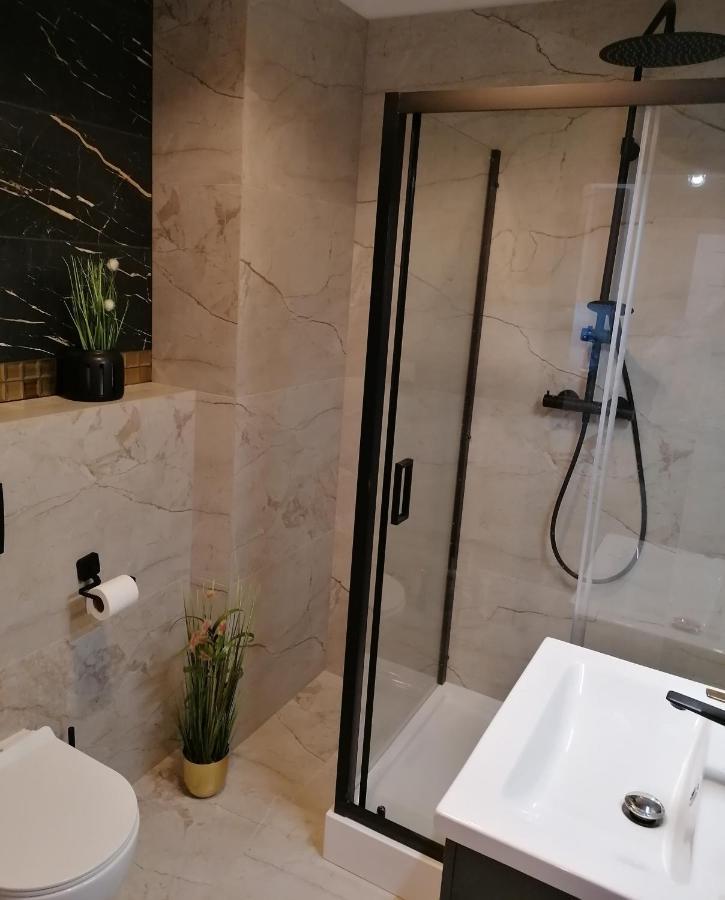 Szczecin Hanza Tower Apartment-Basen Ngoại thất bức ảnh