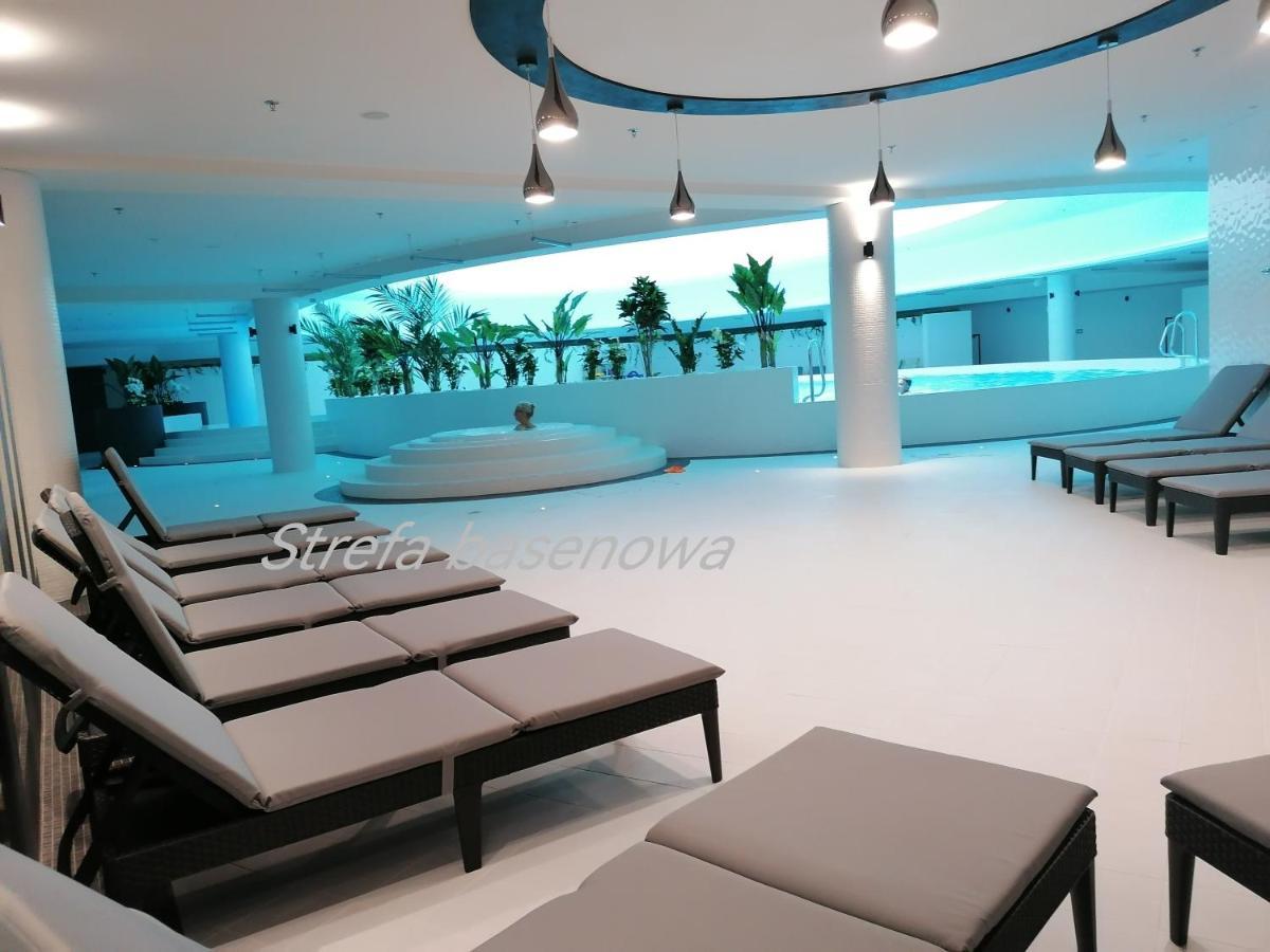 Szczecin Hanza Tower Apartment-Basen Ngoại thất bức ảnh